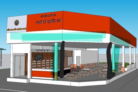 Thi công Phở Lý Quốc Sư