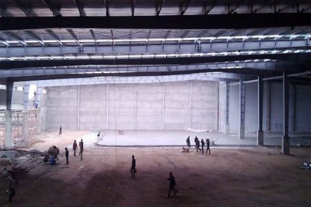 Nhận thi công xưởng 01