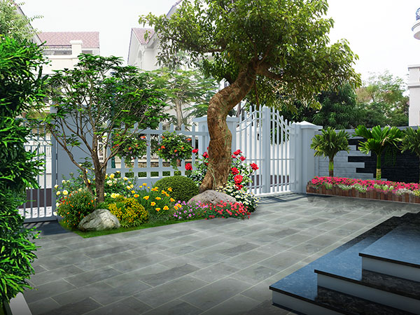 Thi công sân vườn 07